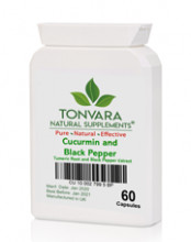 Tonvara Cucurmin and Black Pepper Extract - Tumeric Root and Black Pepper Extract